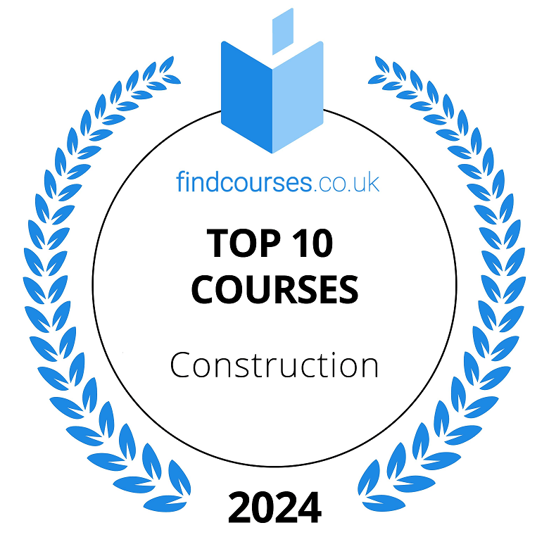 findcourses.co.uk Top 10 courses award in the construction category